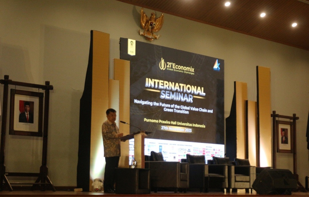 Pesan JK ke Mahasiswa di Universitas Indonesia: Jangan Hanya Diskusi Politik tapi Lupa Berinovasi (FOTO:Dok Ist)