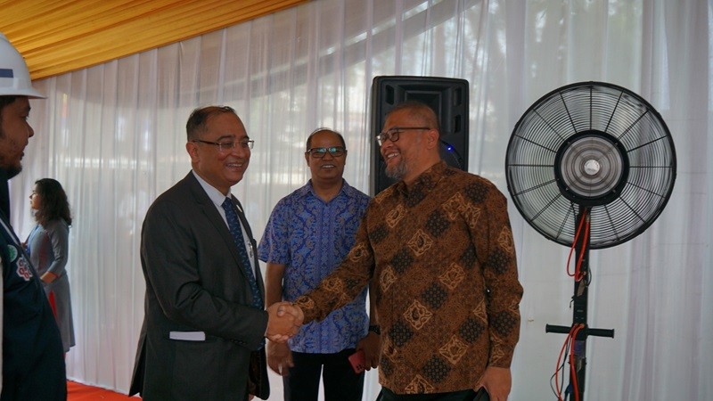 Waskita (WSKT) Bangun Gedung Kedubes Tertinggi di Jakarta Senilai Rp334 Miliar (Foto Dok WSKT)