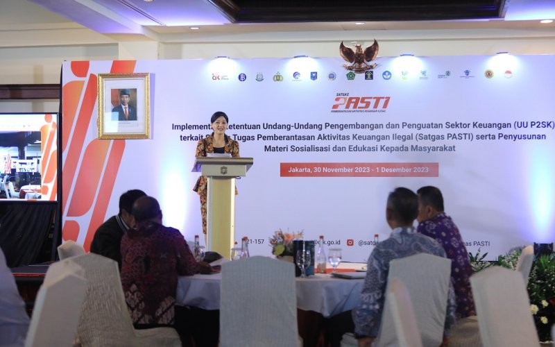 Kepala Eksekutif Pengawas Perilaku Pelaku Usaha Jasa Keuangan Edukasi dan Pelindungan Konsumen OJK Friderica Widyasari Dewi (OJK)