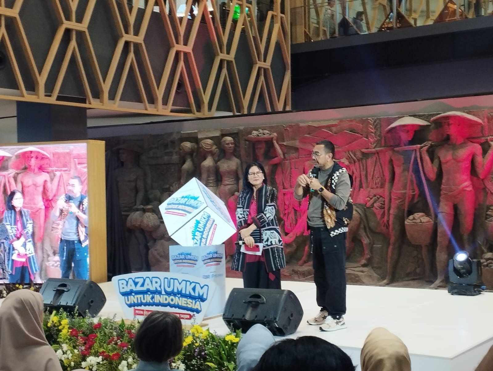 Kementerian BUMN Sebut Transaksi Bazar UMKM di Sarinah Capai Rp9,5 Miliar. (Foto: Suparjo/MNC Media)