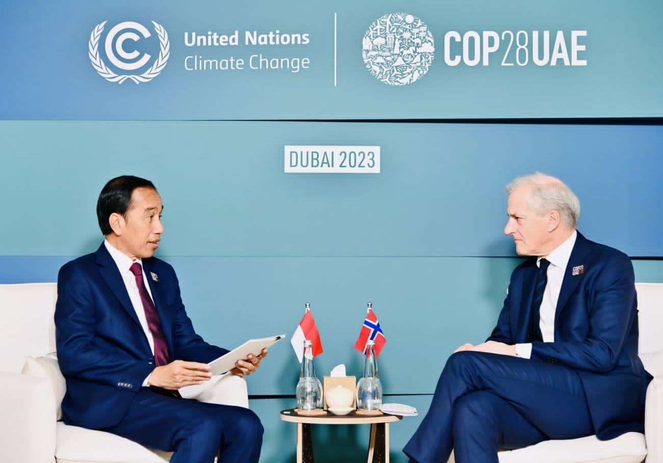 Jokowi Bertemu PM Norwegia di Dubai, Bahas Apa Saja? (Foto Setpres)