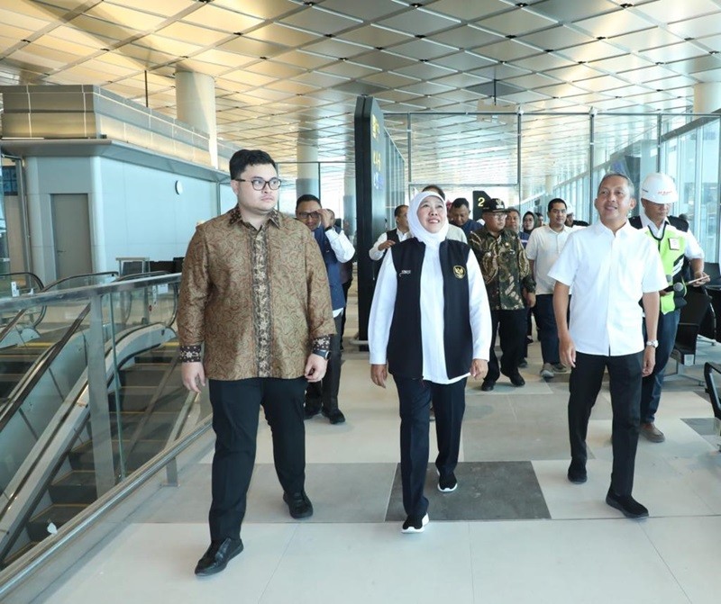 Beroperasi 8 Desember 2023, Begini Progres Bandara Dhoho Milik Gudang ...