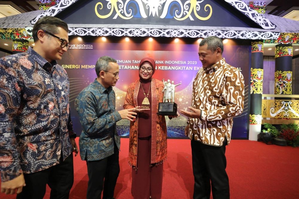 Bank Mandiri (BMRI) Jadi Mitra Bank Terbaik BI Kembangkan Pasar Uang Valas dan Rupiah. Foto: MNC Media.