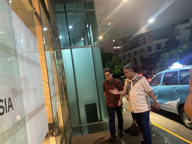 Doni Monardo Meninggal Dunia, Menkes Datangi RS Siloam untuk Melayat. (Foto: Ari Sandita/MNC Media)
