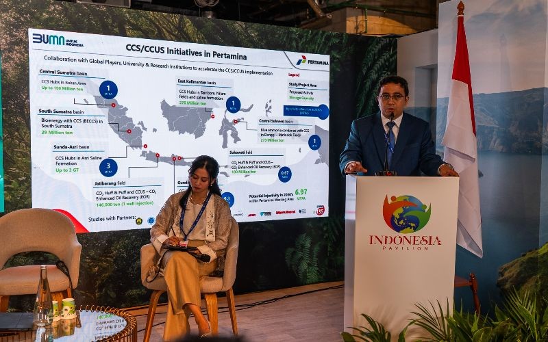 Pertamina Siap Jadi Pemain Utama Penyimpan Karbon Indonesia. Foto: Dok Pertamina
