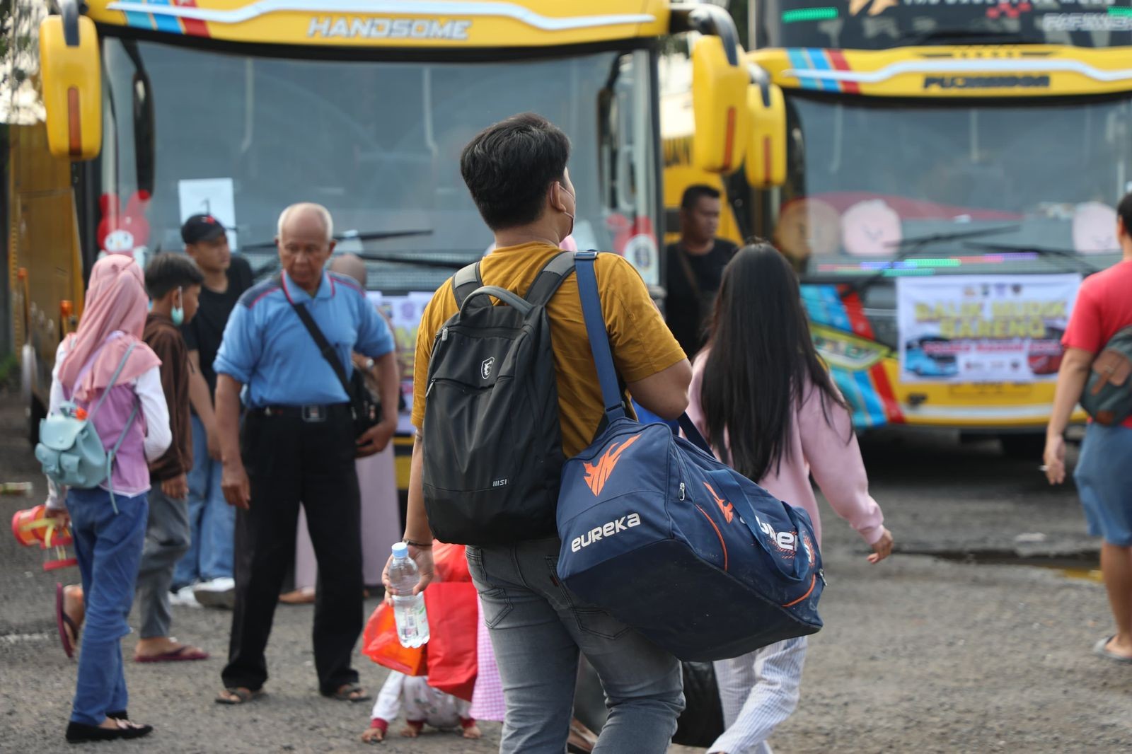 Kemenhub Gelar Mudik Gratis Nataru dengan Bus, Cek Cara Daftarnya. (Foto: Dok. Kemenhub)