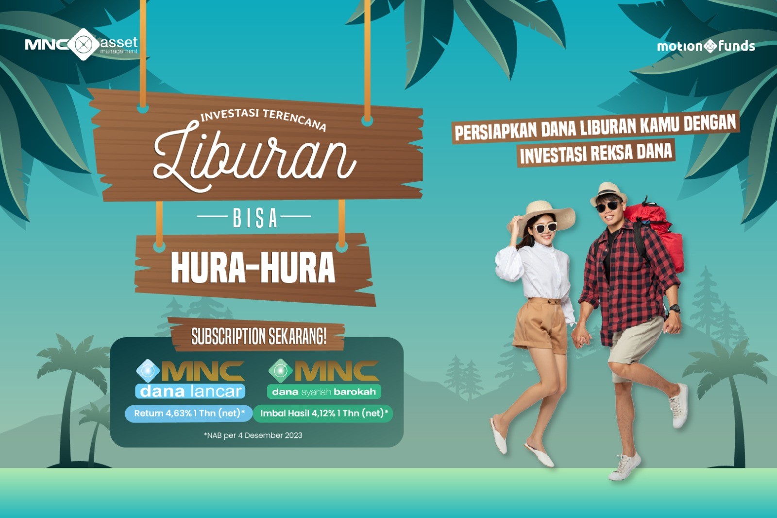 Investasi Terencana, Liburan Bisa Hura-Hura Pakai Reksa Dana. (Foto: MNC Media)