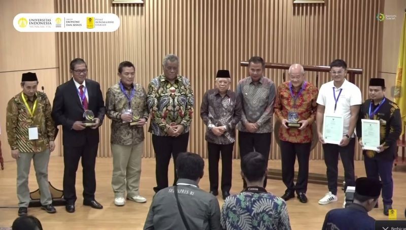 Wapres Dorong Kolaborasi Kaum Intelektual dan Ulama Kembangkan Keuangan Syariah. (Foto: MNC Media)