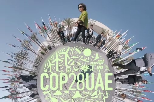 Sri MulyanI Klaim COP28 Jadi Bukti Cinta Terhadap Bumi dan Generasi Penerus (foto: MNC Media)
