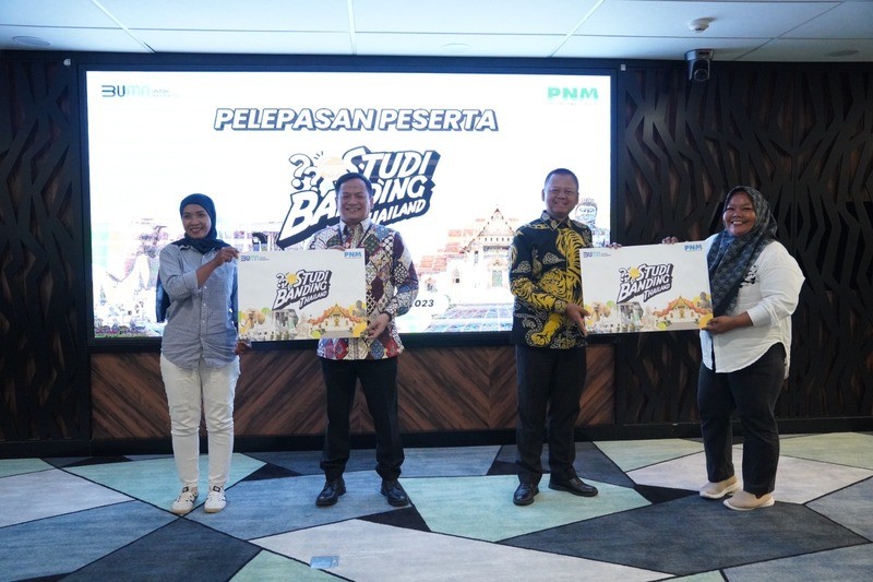 PNM Fasilitasi Nasabah Mekaar Studi Banding ke Thailand Dorong Nasabah Punya Mindset Global. (Foto: MNC Media)