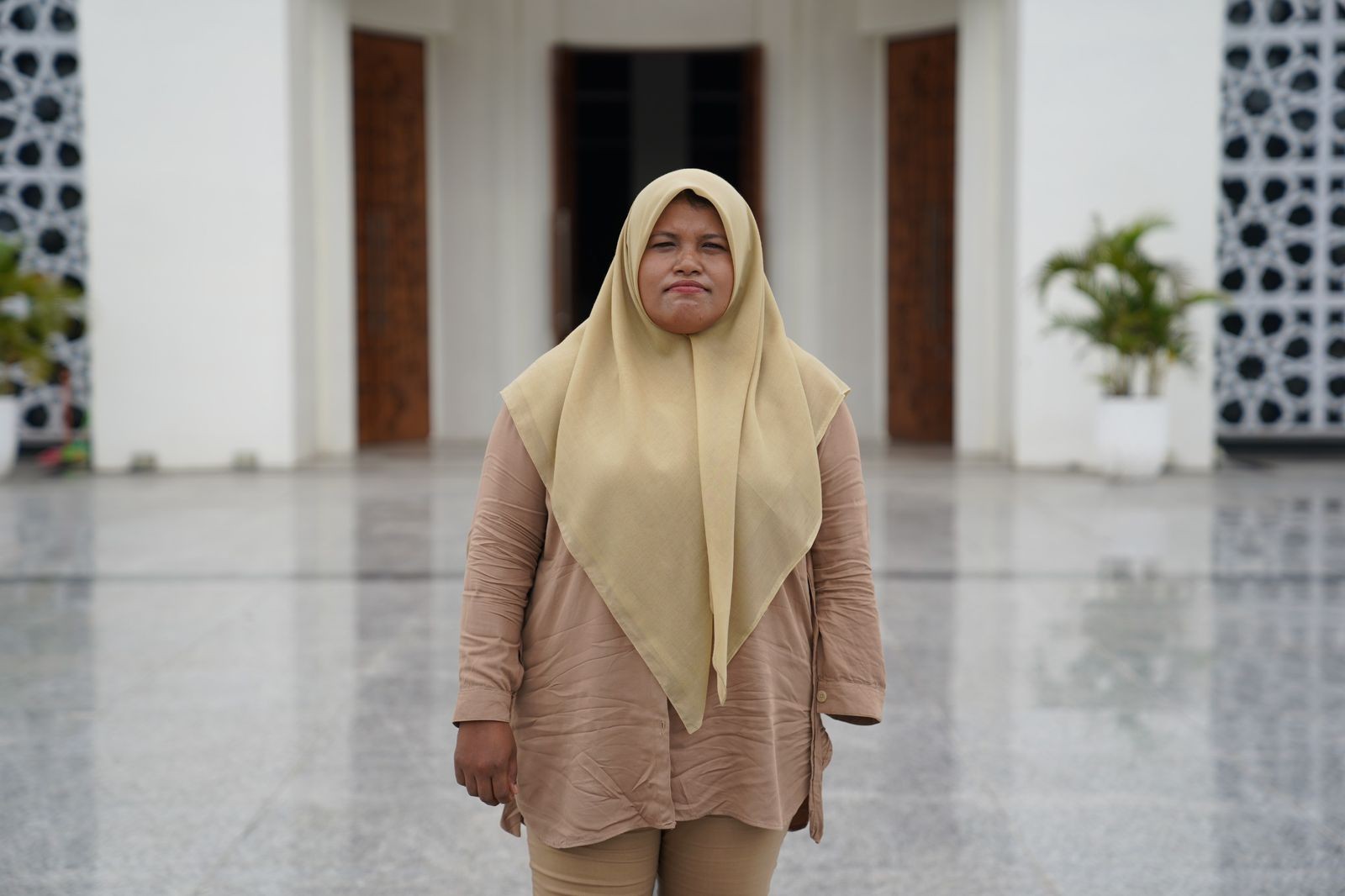 Pesan Nasabah Disabilitas PNM Mekaar: Kekurangan Bukan Berarti Tidak Bahagia. (Foto: MNC Media)