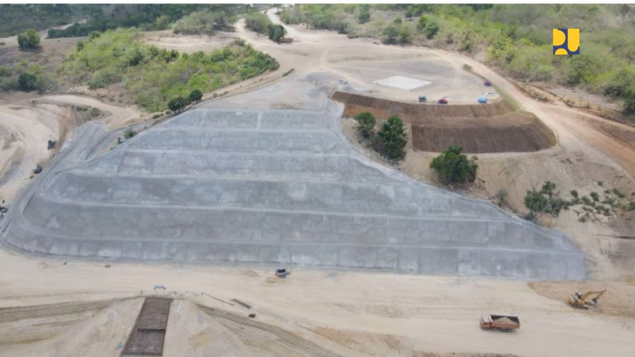 Pemerintah Laporkan Progres Konstruksi Bendungan Mbay di NTT Capai 27 Persen (foto: MNC Media)
