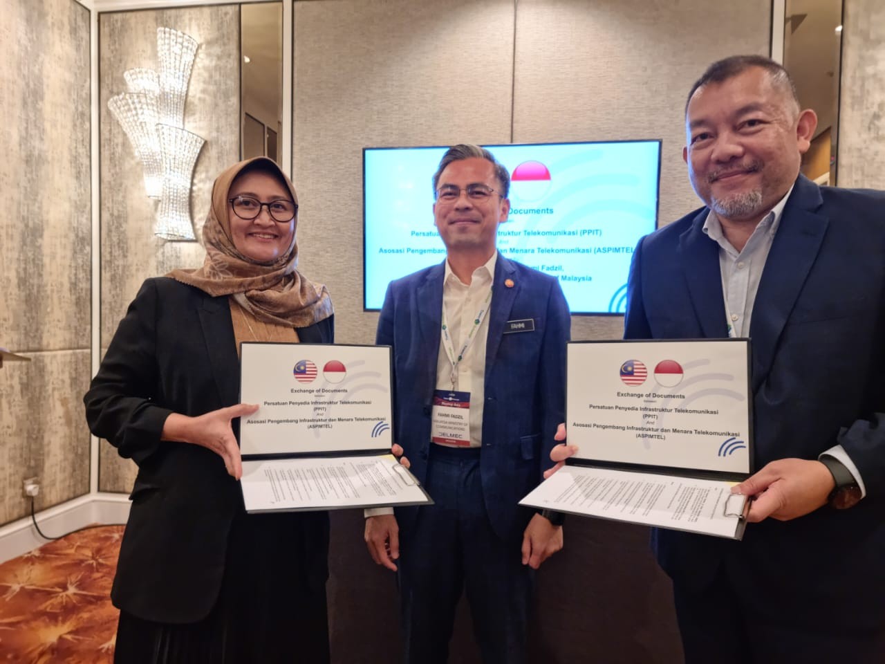 Asosiasi Infrastruktur Telekomunikasi di Malaysia dan Indonesia Kerja Sama Pertukaran Informasi (FOTO:Dok Ist)