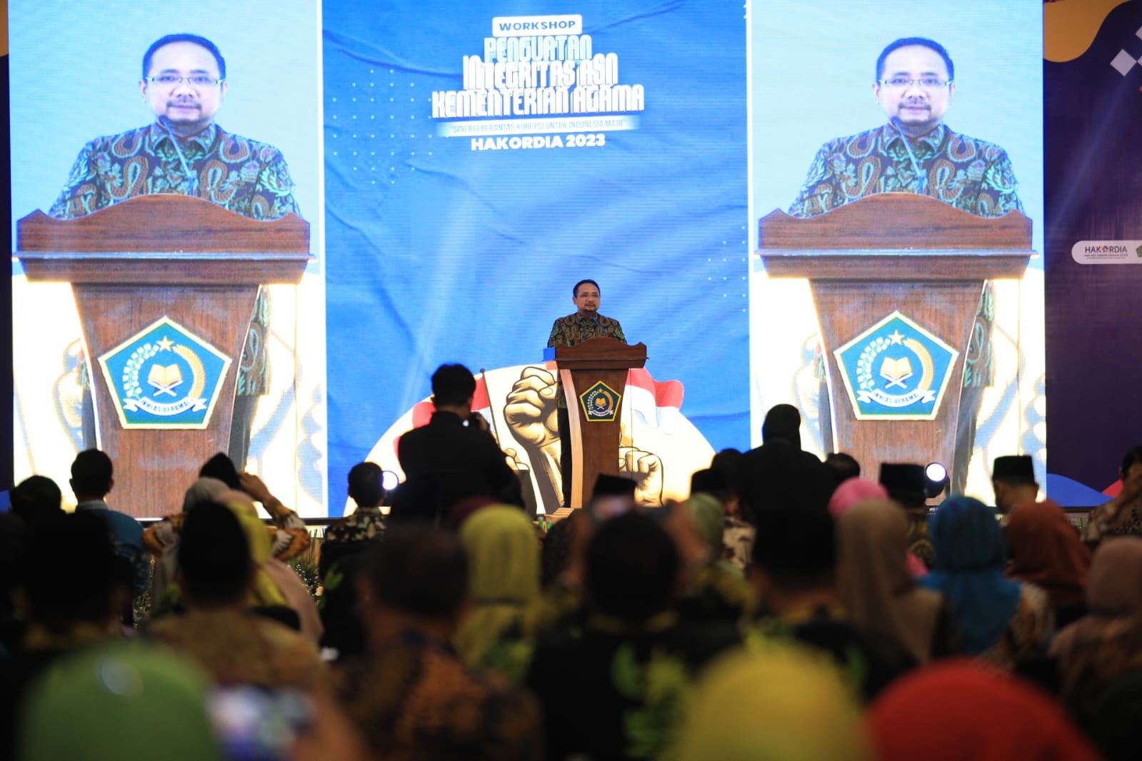 Kemenag Gandeng PPATK Cegah Korupsi dan Gratifikasi, Menag: Transaksi Apapun Bisa Dilihat. (Foto Kemenag)