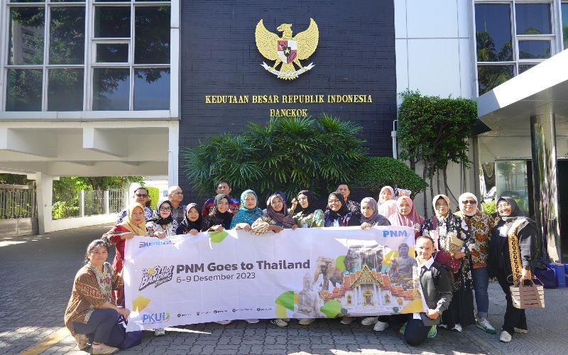 KBRI Bangkok Beri Tips Nasabah PNM Mekaar untuk Bersaing dengan Produk Thailand