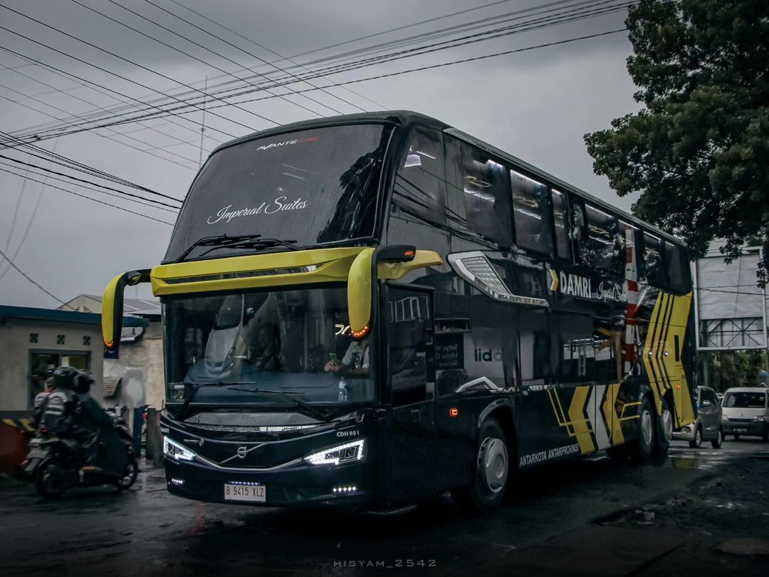 Damri Segera Luncurkan Bus Double Decker, Ada Sleeper Seat? (Foto IG @hisyam_2542)