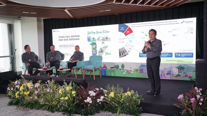 Harga Saham PGEO Sudah Naik 20,54 Persen, Ini Kata Bos Pertamina Geothermal (Foto Ist)