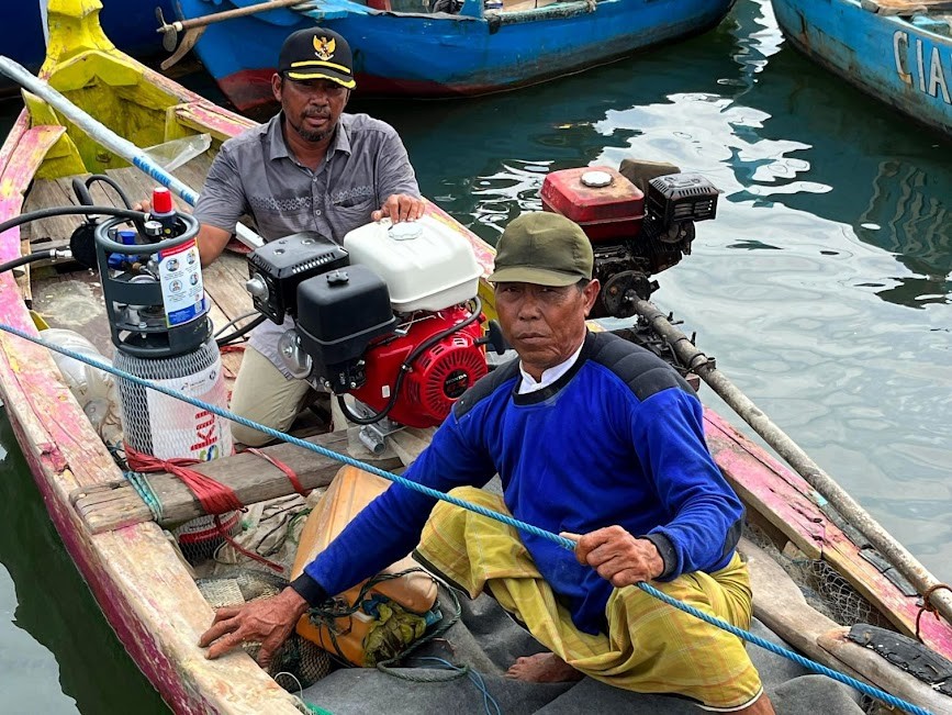 PGN Lakukan Uji Coba Konversi BBG Gasku ke Mesin Kapal Nelayan (Foto: MNC Media)