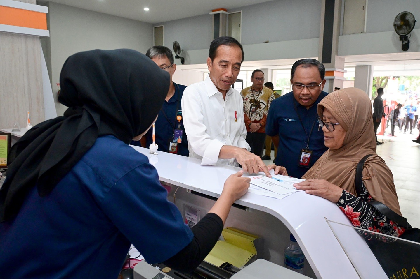 Jokowi Ungkap BLT El Nino untuk Bantu Daya Beli Akibat Perubahan Iklim. (Foto Setpres)