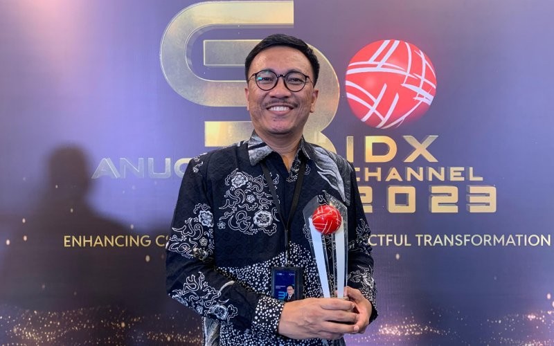 SVP Tanggung Jawab Sosial dan Lingkungan (TJSL) PT Pupuk Indonesia (Persero), Junianto Simare Mare (Nur Ichsan Yuniarto/IDX Channel)