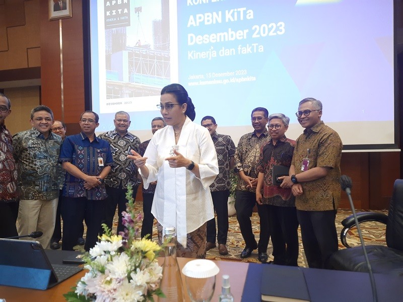 Pendapatan Negara Tembus Rp2.553 Triliun Jelang Tutup Tahun 2023 (Foto Michelle)