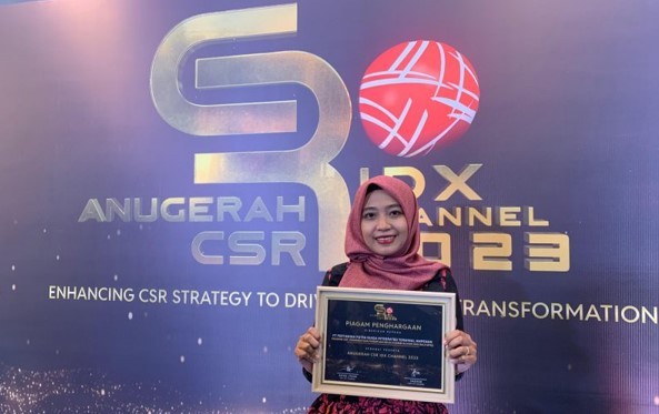 Community Development Officer PT Pertamina Patra Niaga Integrated Terminal Ampenan, Siti Imroatus Solekhah. (Foto: Nur Ichsan Yuniartio/IDX Channel)