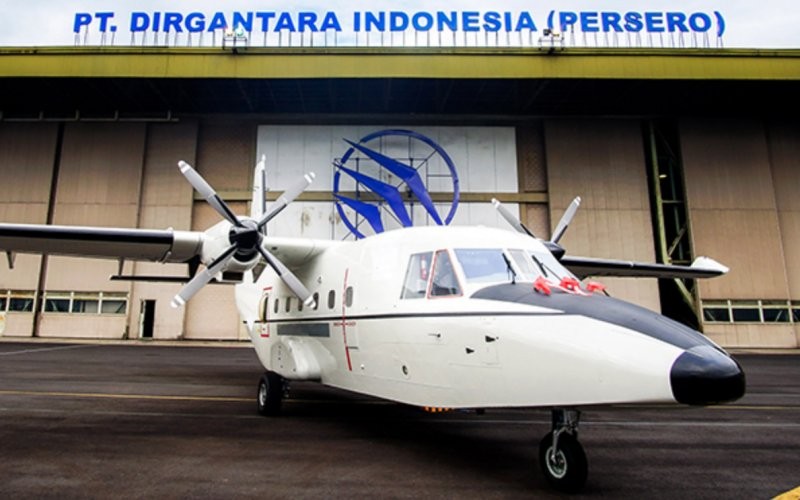 Kementerian BUMN buka suara terkait dicicilnya gaji karyawan PT Dirgantara Indonesia (Persero) atau PTDI. (Foto Dokumen: PT Dirgantara Indonesia)