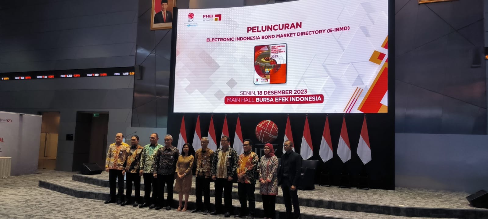 Komitmen Kembangkan Pasar Utang, BEI Apresiasi Peluncuran E-IBMD (Foto: MNC Media)
