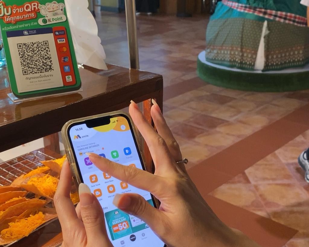 Transaksi QRIS Antarnegara via M-Smile Kini Bisa Dipakai di Thailand hingga Singapura (FOTO:Dok Ist)