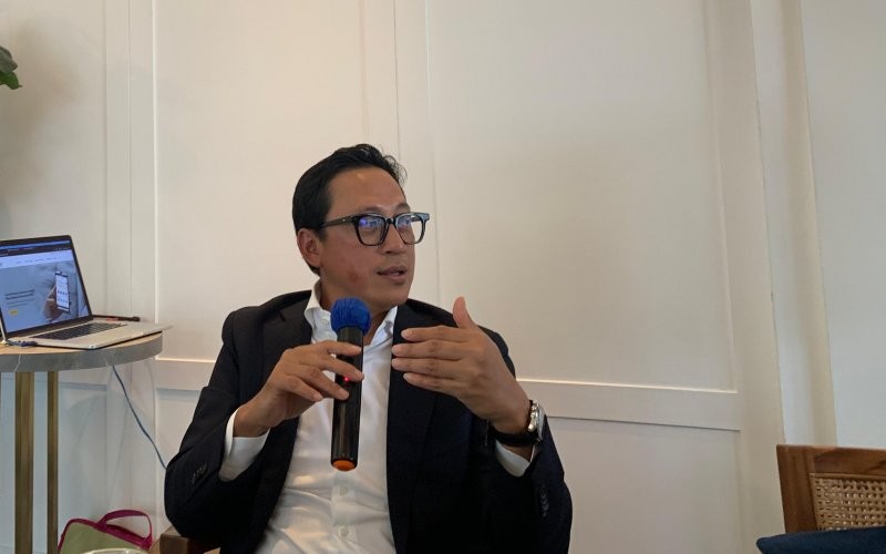Direktur Utama Mandiri Sekuritas, Oki Ramadhana (Foto: Nur Ichsan Yuniarto/IDXChannel.com)