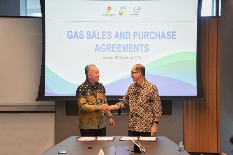 PGN (PGAS) dan Medco E&P Teken Kontrak Jual Beli Gas Bumi dari Blok Corridor (Foto Dok PGN)