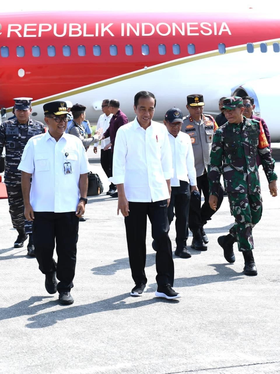 Kunjungi IKN, Jokowi Bakal Groundbreaking Rumah Sakit hingga Kawasan Superblok. (Foto: Biro Pers Setpres)