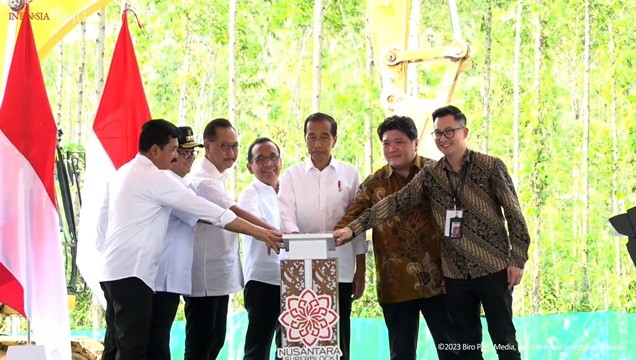Jokowi Groundbreaking Nusantara Superblock Kelas Dunia, Investor Kaltim Kucurkan Rp3 Triliun (Foto Ist)