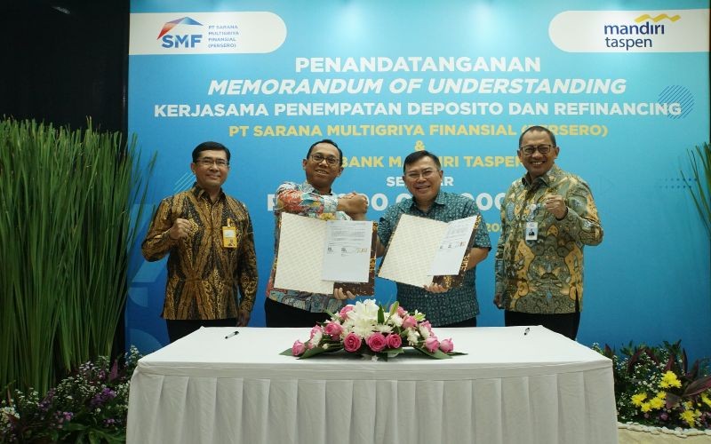 SMF-Mandiri Taspen Kolab Salurkan Kredit Pembiayaan Perumahan Rp1 Triliun