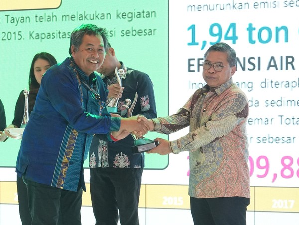 Taat Pengelolaan Lingkungan, Bukit Asam (PTBA) Dianugerahi Dua PROPER Emas 2023. (Foto: MNC Media)