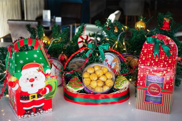 Deretan Toko Hampers Natal 2023 di Bandung yang Lengkap. (Foto: MNC Media)  