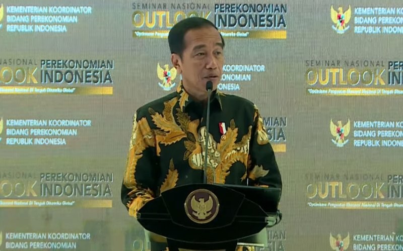 Ditanya Soal Isu Bakal Jadi Sekjen PBB, Begini Respons Jokowi (foto: MNC media)