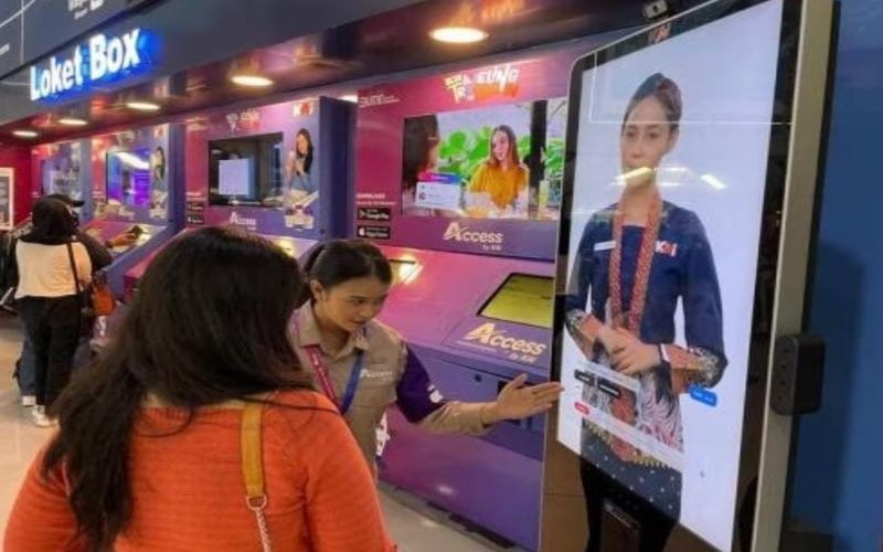 KAI Hadirkan Asisten Virtual Berbasis AI di Empat Stasiun. Foto: Dok KAI