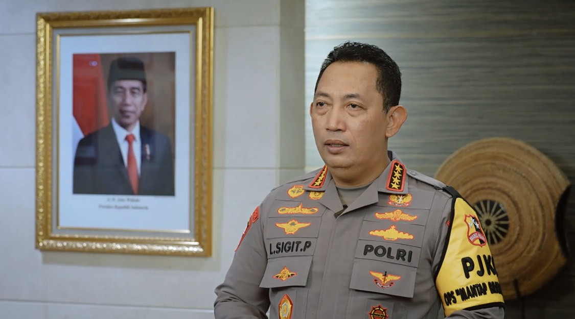 Ini Pesan Kapolri untuk Natal 2023 dan Tahun Baru 2024. (Foto: MNC Media)