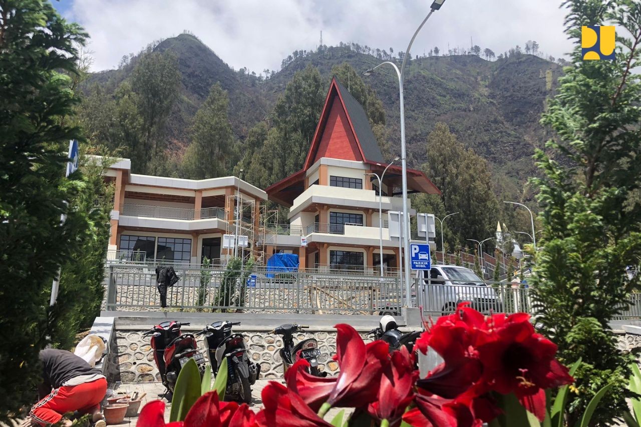 Begini Wajah Baru Jembatan Kaca dan Terminal Seruni Point Bromo Tengger Semeru (FOTO:Dok Ist)