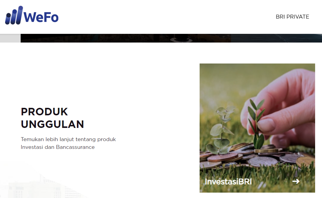 Simak 6 Daftar Produk Unggulan Investasi BRI di Layanan Wealth Management. (Foto: BRI Wealth Management)