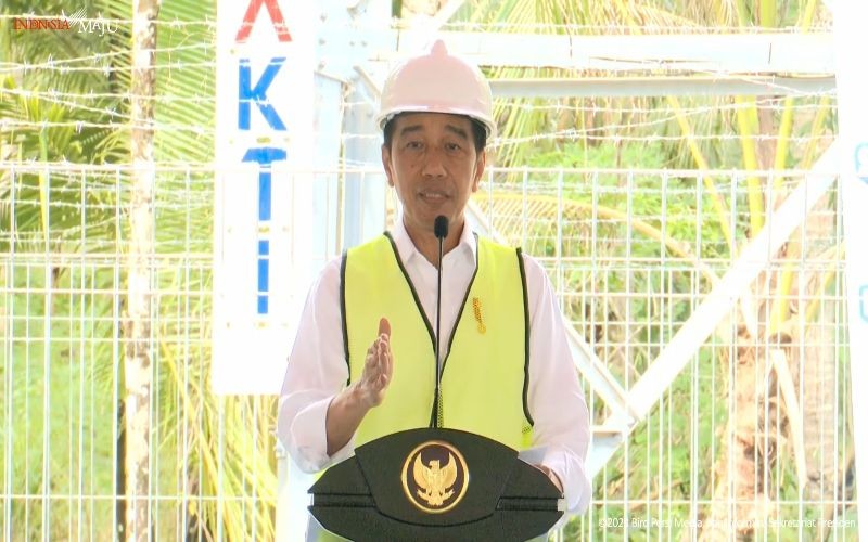 Jokowi Akui Pembangunan Infrastruktur di Indonesia Sangat Tidak Mudah, Ini Alasannya