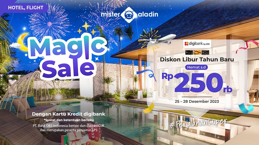 Manfaatkan Promo Akhir Tahun dari Mister Aladin (FOTO:MNC Media)