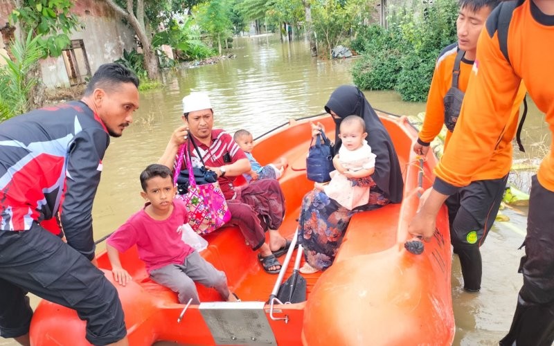 Banjir Terjang Satu desa di Subulussalam Aceh, 50 Rumah Terendam. (Foto: Ilustrasi/BNPB)