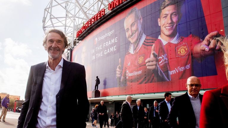 Bisnis dan Harta Kekayaan Sir Jim Ratcliffe, Pemilik Man United Berharta Rp350 Triliun. (FOTO: MNC MEDIA)