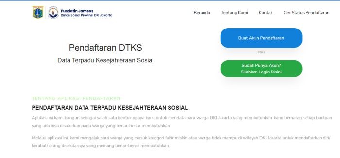 Simak Cara Mudah Cek Data DTKS Sudah Terdaftar. (Foto: MNC Media)