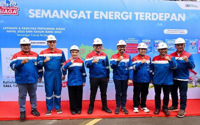 Wamen BUMN Apresiasi Satgas Nataru Pertamina Jaga Kelancaran Distribusi Energi. Foto: Dok Pertamina