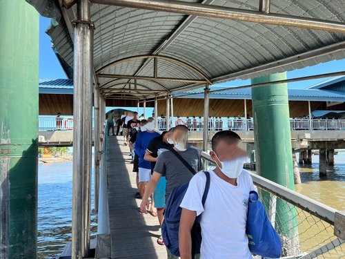 108 Indonesian Citizens Repatriated from Malaysia's Tawau. (Foto: MNC Media)
