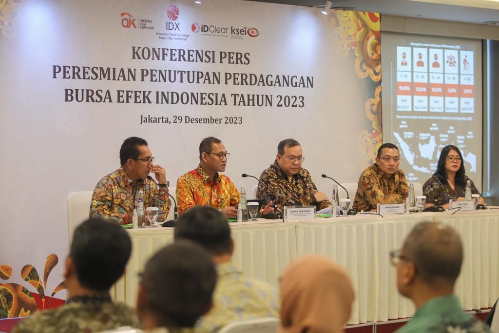 Penghimpunan Dana di Pasar Modal Tembus Rp247 Triliun di Akhir 2023 (Foto: IDX Channel/ Aldhi)