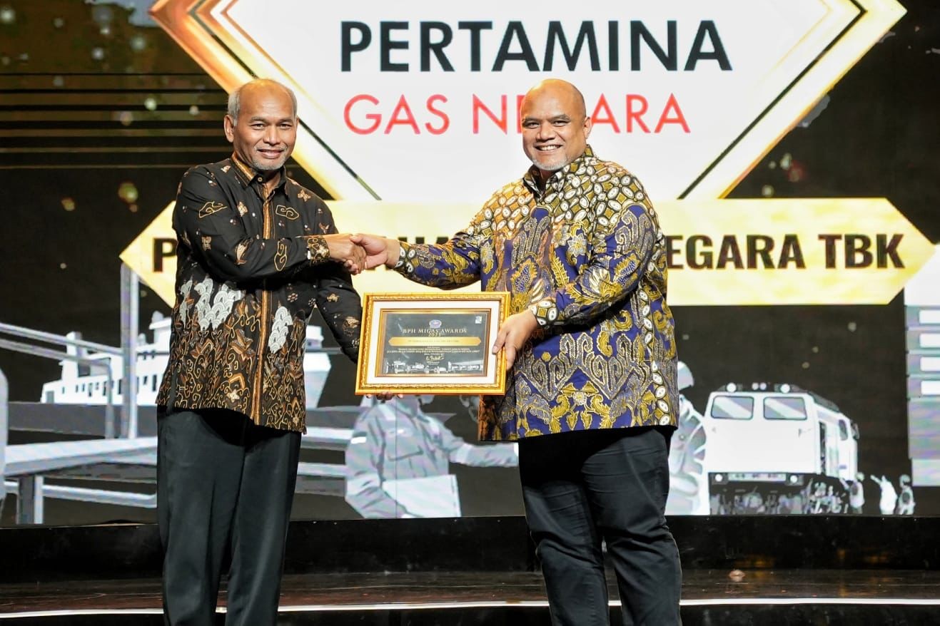 PGN (PGAS) Raih Predikat Badan Usaha Terbaik dari BPH Migas. (Foto: MNC Media)